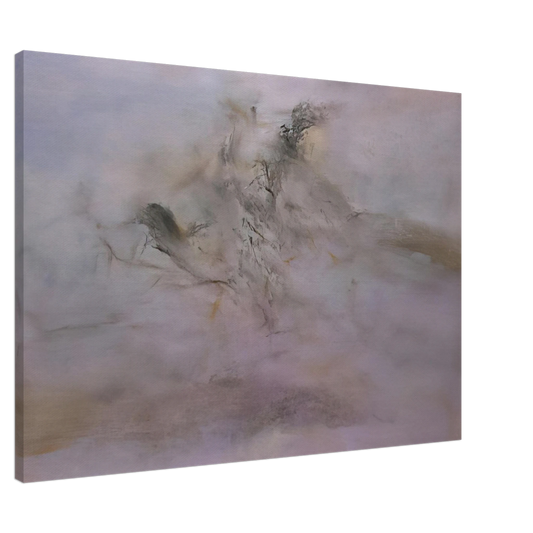 Zao Wou-Ki - 24 02 2002 2002 Canvas - 20x30 cm / 8x12 inches-canvas