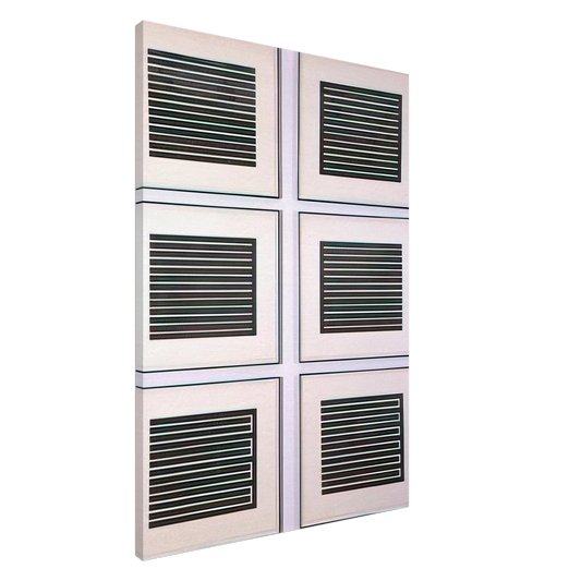 Donald Judd - Six Aquatints - 1980 Canvas - 20x30 cm / 8x12 inches-canvas