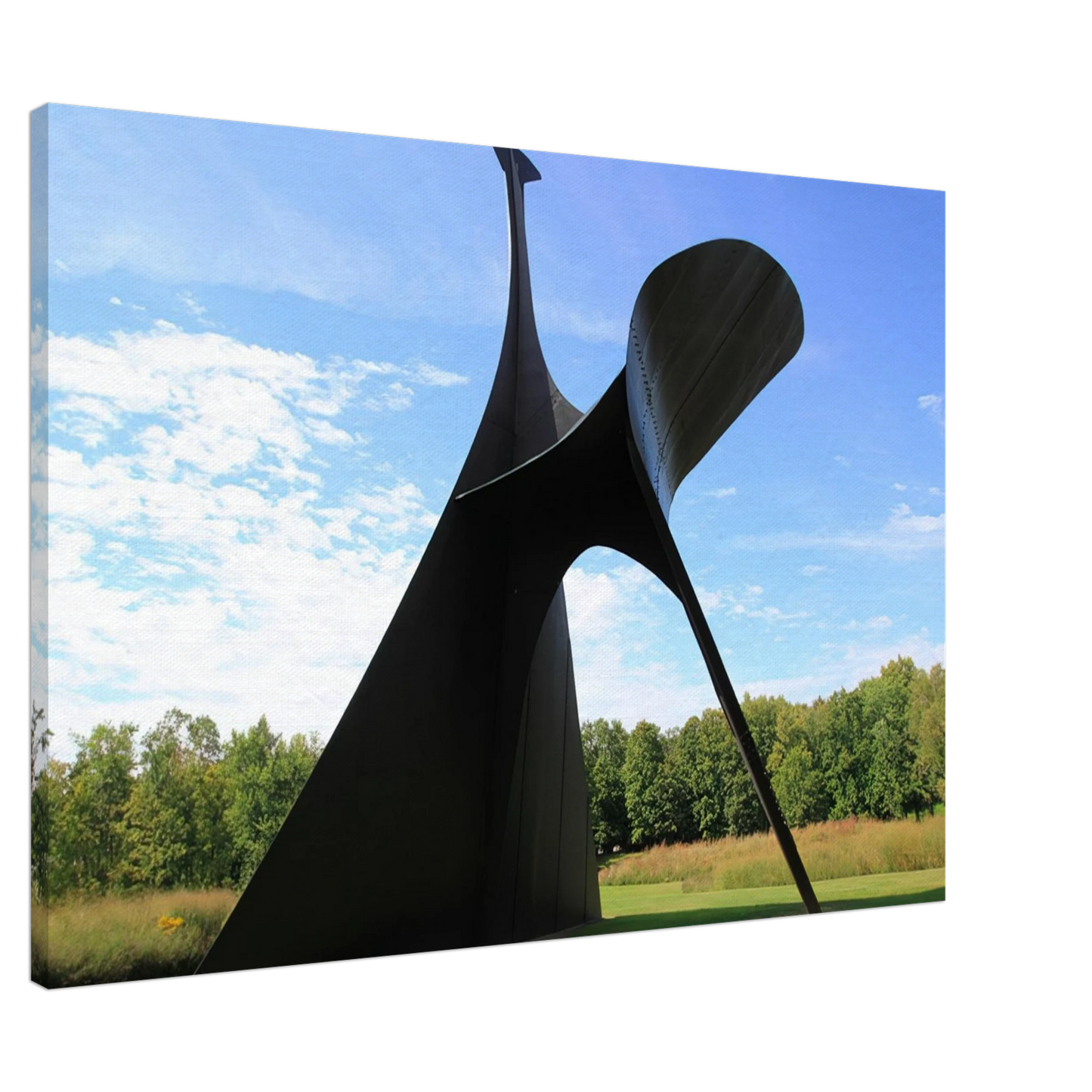 Alexander Calder - THE ARCH 1975 Canvas - 20x30 cm / 8x12 inches-canvas