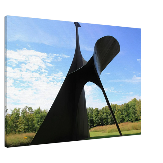 Alexander Calder - THE ARCH 1975 Canvas - 20x30 cm / 8x12 inches-canvas