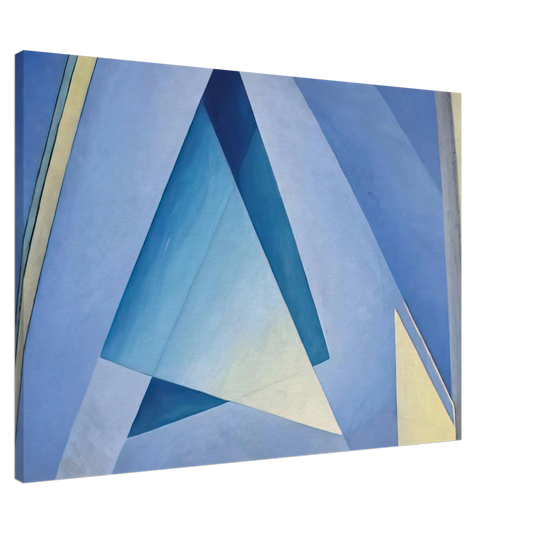 Lawren Harris - Hanover Abstract - 1938 Canvas - 20x30 cm / 8x12 inches-canvas