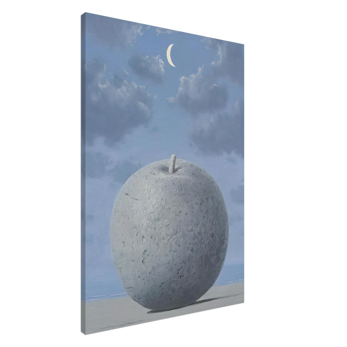 Rene Magritte - SOUVENIRS FROM TRAVEL 1963 Canvas - 20x30 cm / 8x12 inches-canvas