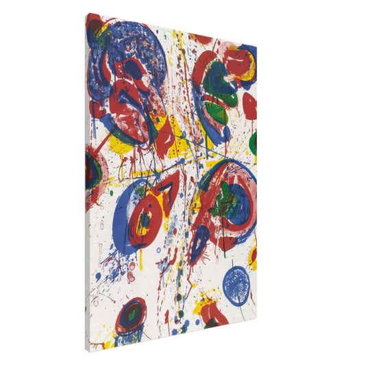 Sam Francis - Bright Nothing Canvas - 20x30 cm / 8x12 inches-canvas