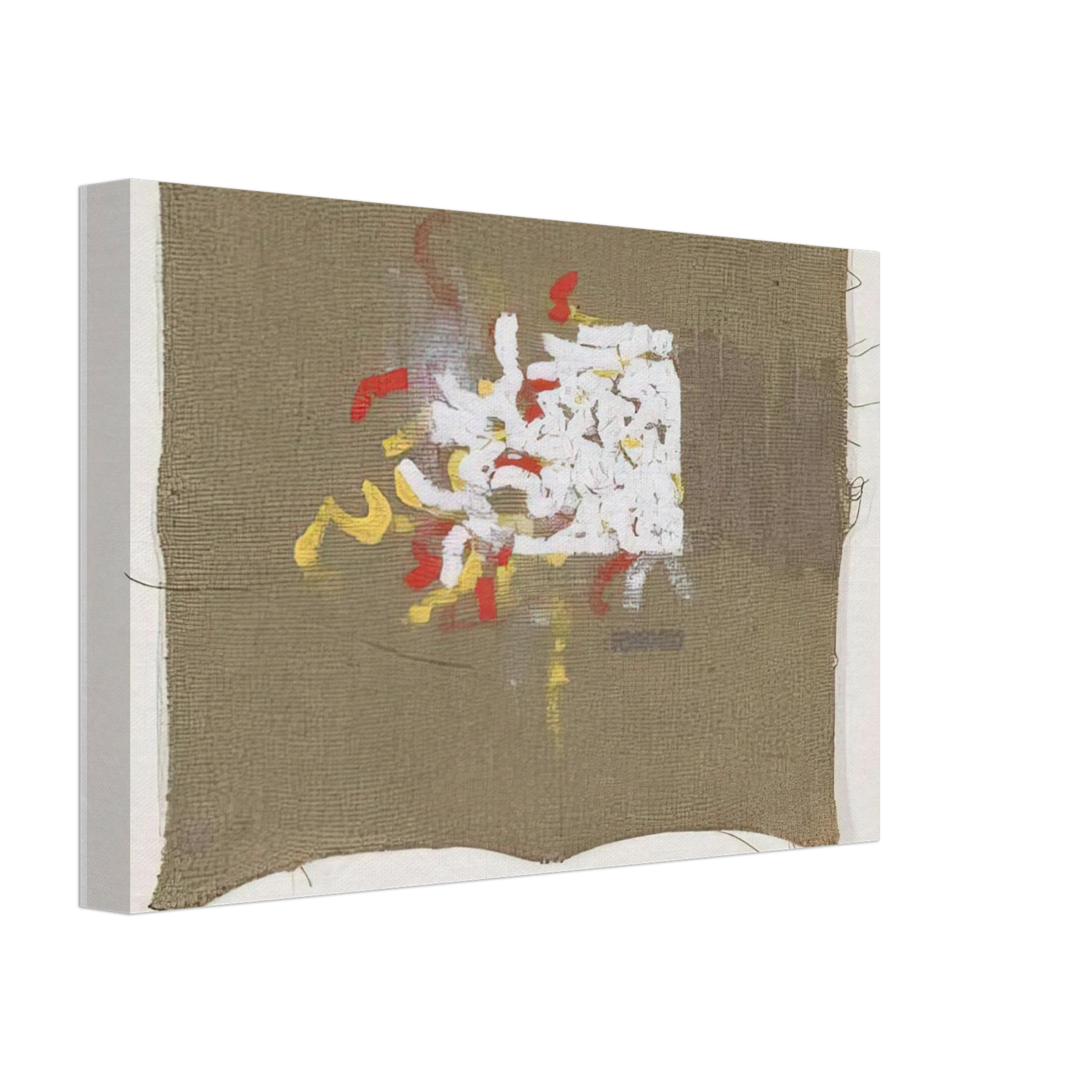 Robert Ryman - Untitled #36 - 1963 Canvas - 70x100 cm / 28x40 inches-canvas