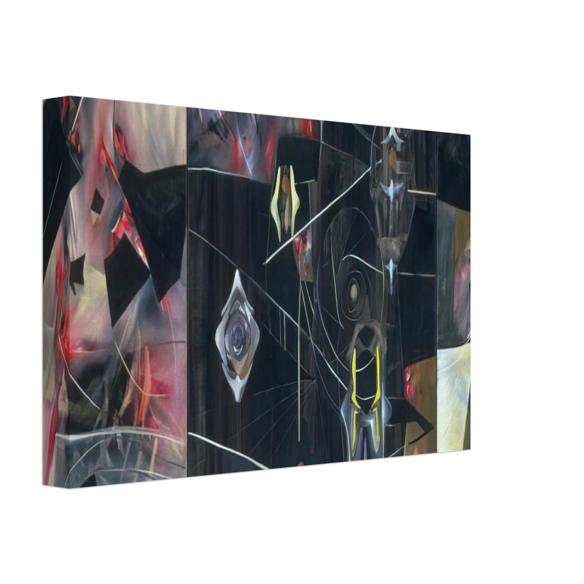 Roberto Matta - BLACK VIRTUE 1943 Canvas - 70x100 cm / 28x40 inches-canvas