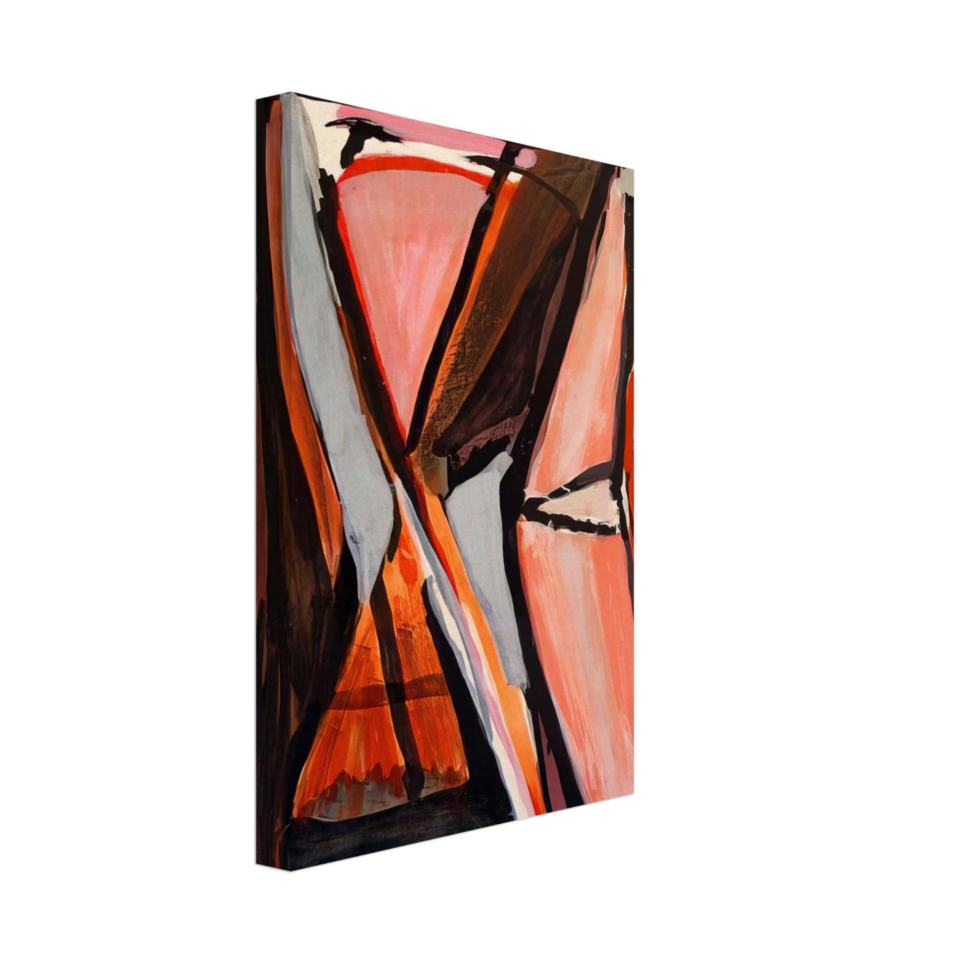 Bram van Velde - L'attrait - 1978 Canvas - 40x60 cm / 16x24 inches-canvas