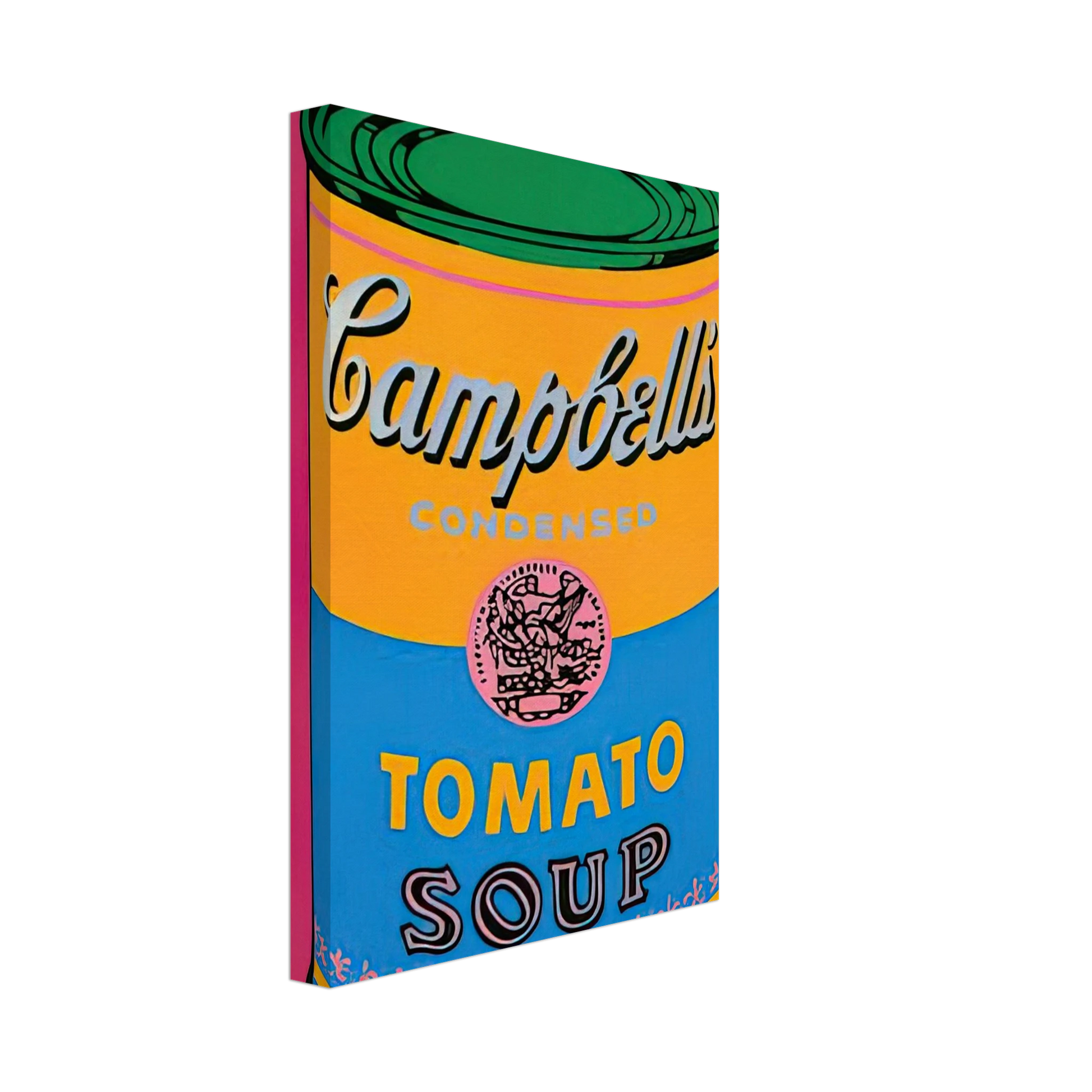 Andy Warhol - Campbell's Soup Can  Canvas - 40x60 cm / 16x24 inches-canvas