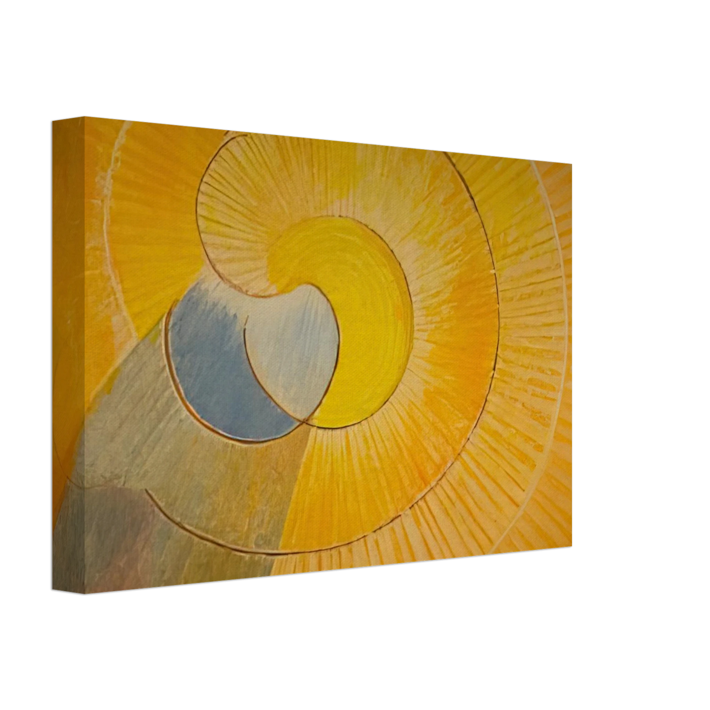 Lawren Harris - Abstraction - 1964 Canvas - 70x100 cm / 28x40 inches-canvas