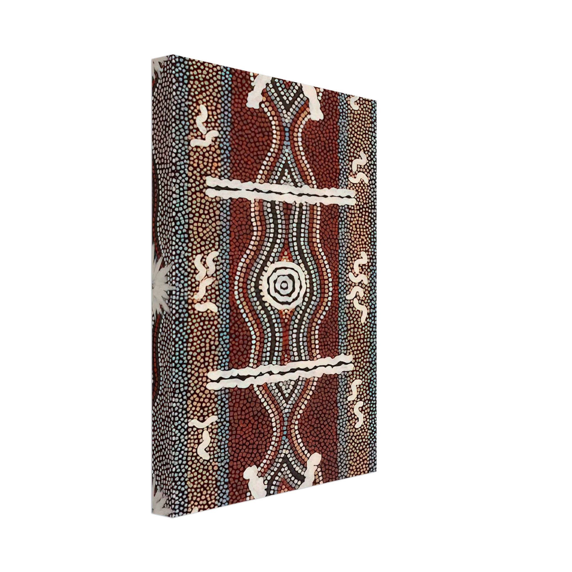 Clifford Possum Tjapaltjarri - Caterpillar Dreaming - 1998 Canvas - 70x100 cm / 28x40 inches-canvas