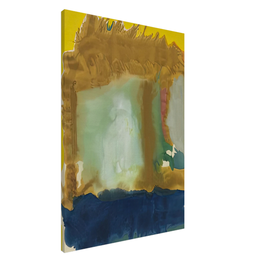 Helen Frankenthaler - Milkwood Arcade, 1963- Canvas - 20x30 cm / 8x12 inches-canvas