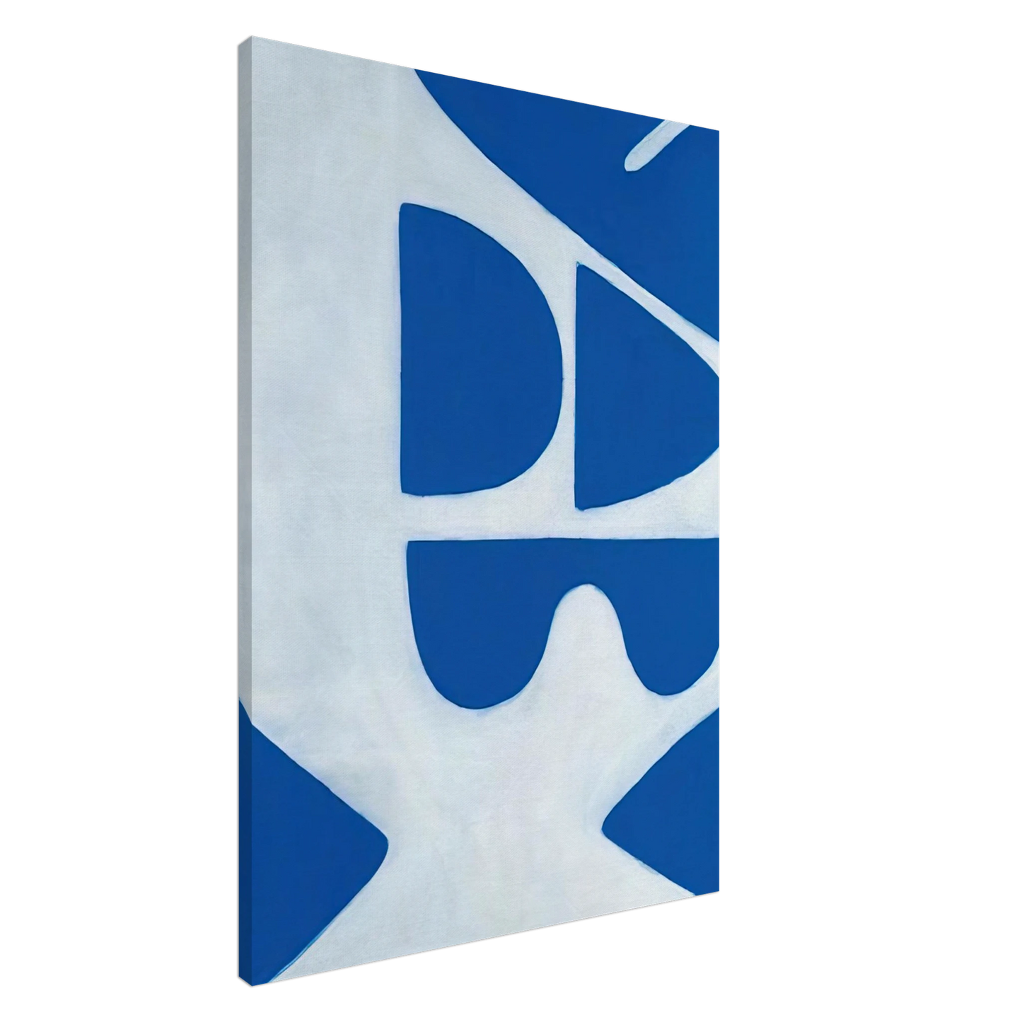 William Scott - Berlin Blues 6 - 1966 Canvas - 20x30 cm / 8x12 inches-canvas