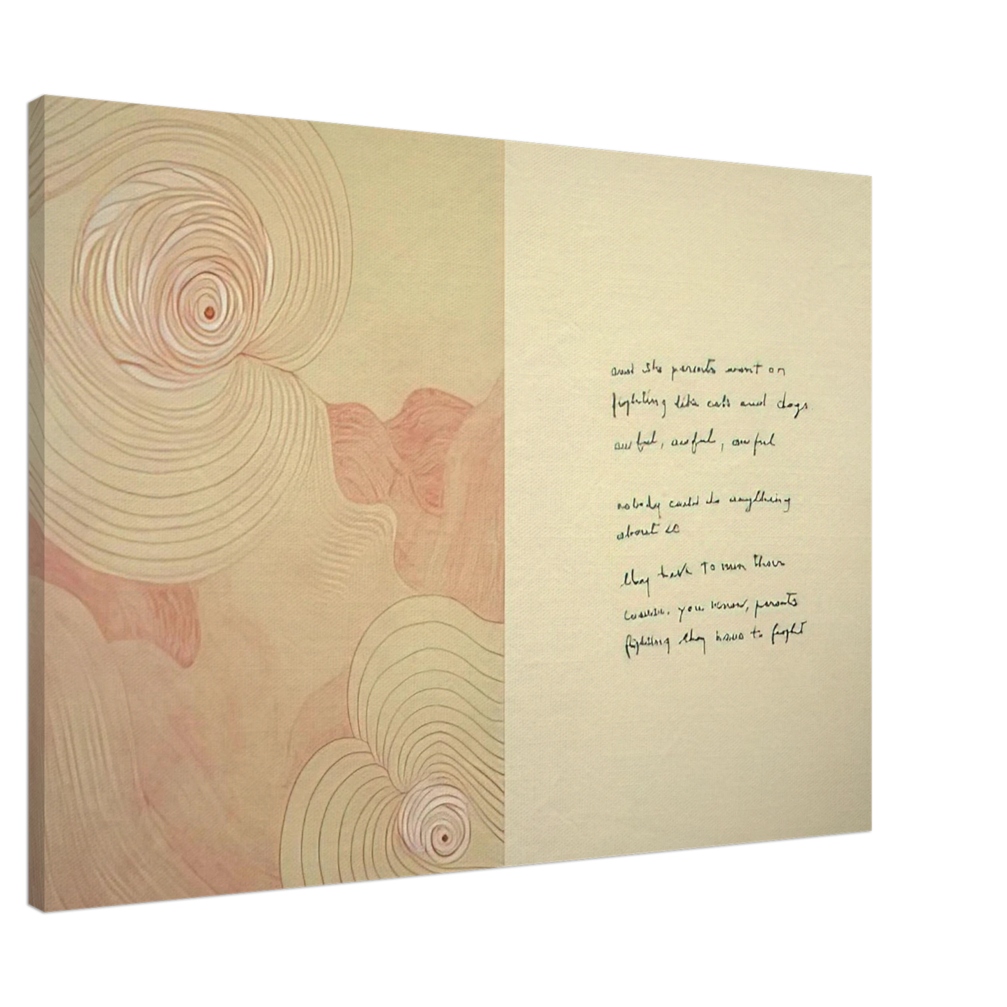 Louise Bourgeois - SUBLIMATION 2002 3 Canvas - 20x30 cm / 8x12 inches-canvas