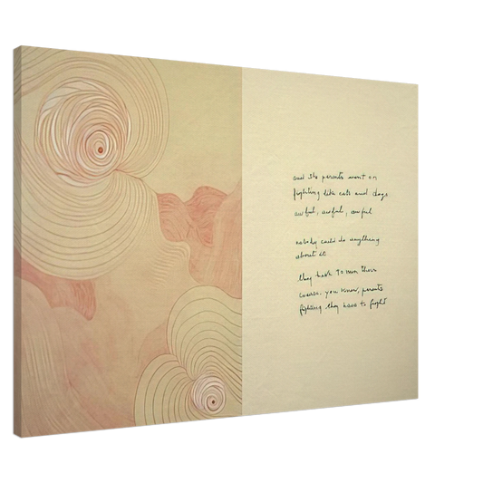 Louise Bourgeois - SUBLIMATION 2002 3 Canvas - 20x30 cm / 8x12 inches-canvas