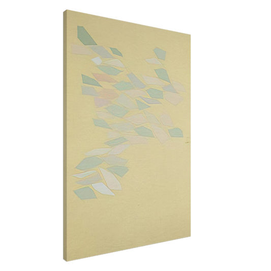 Robert Goodnough - Relaxed Motion - 1970 Canvas - 20x30 cm / 8x12 inches-canvas