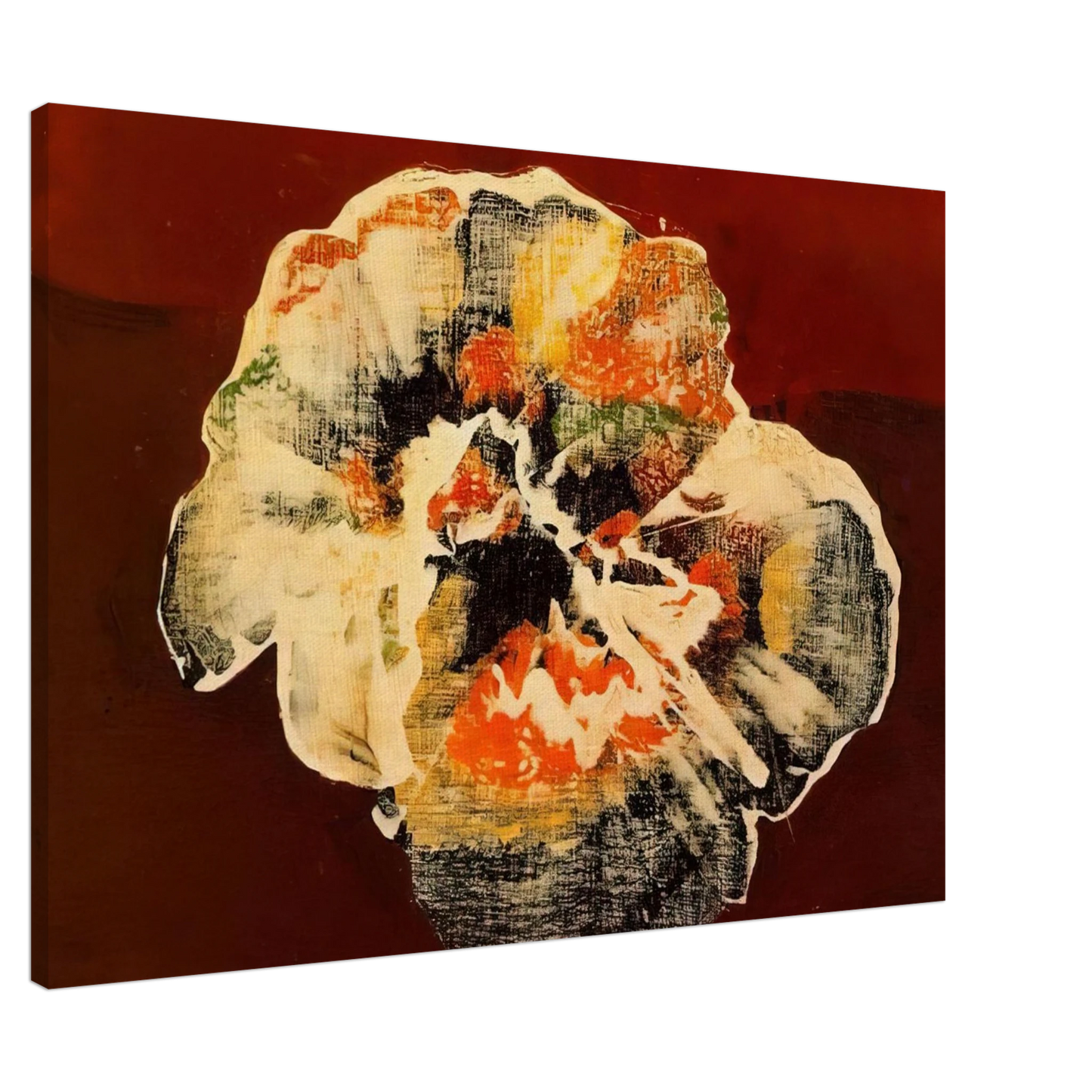 Max Ernst - Flower Shell Canvas - 20x30 cm / 8x12 inches-canvas