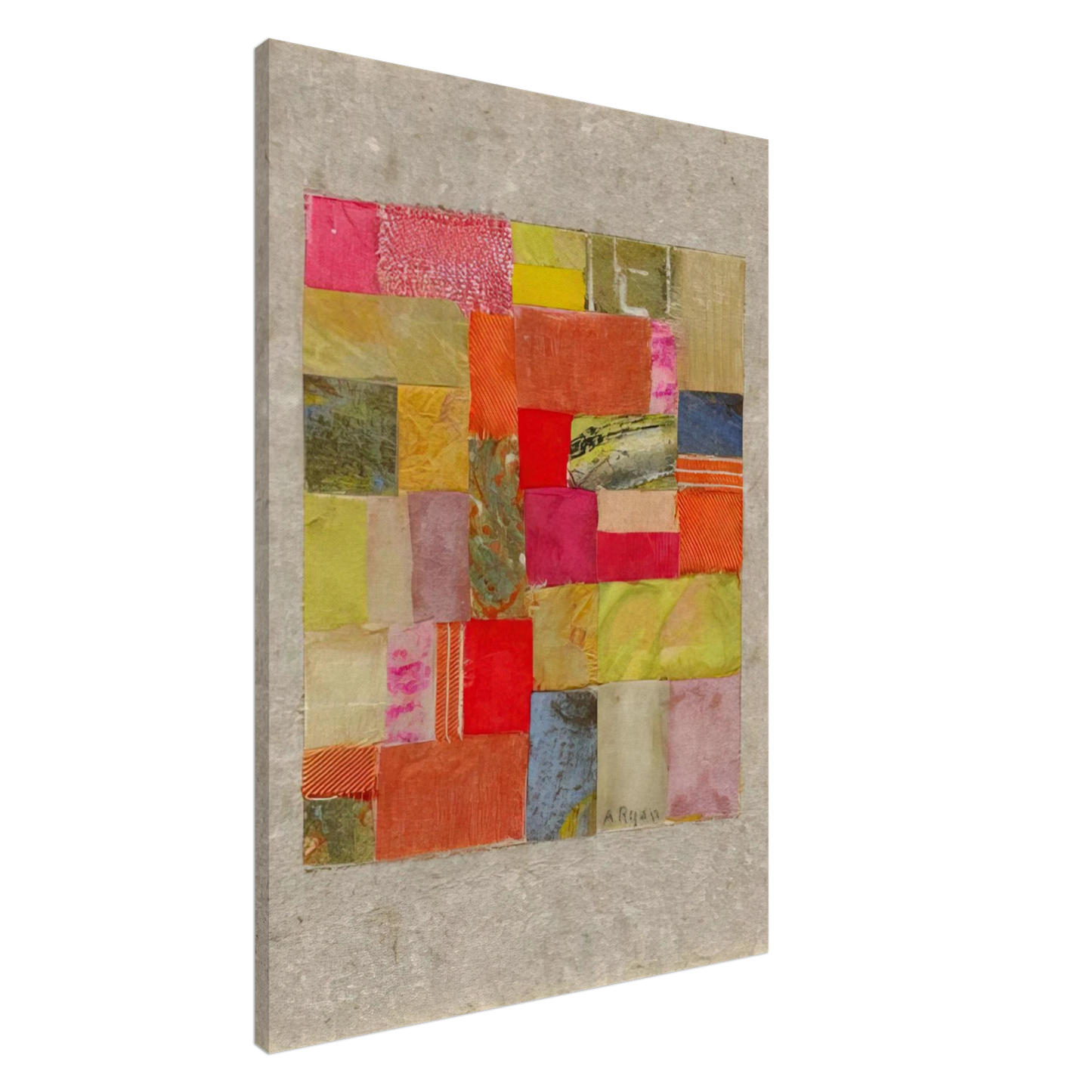 Anne Ryan - Untitled #424 - 1953 Canvas - 20x30 cm / 8x12 inches-canvas