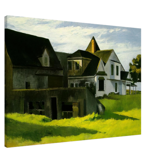 Edward Hopper - Cape Cod Afternoon Canvas - 20x30 cm / 8x12 inches-canvas