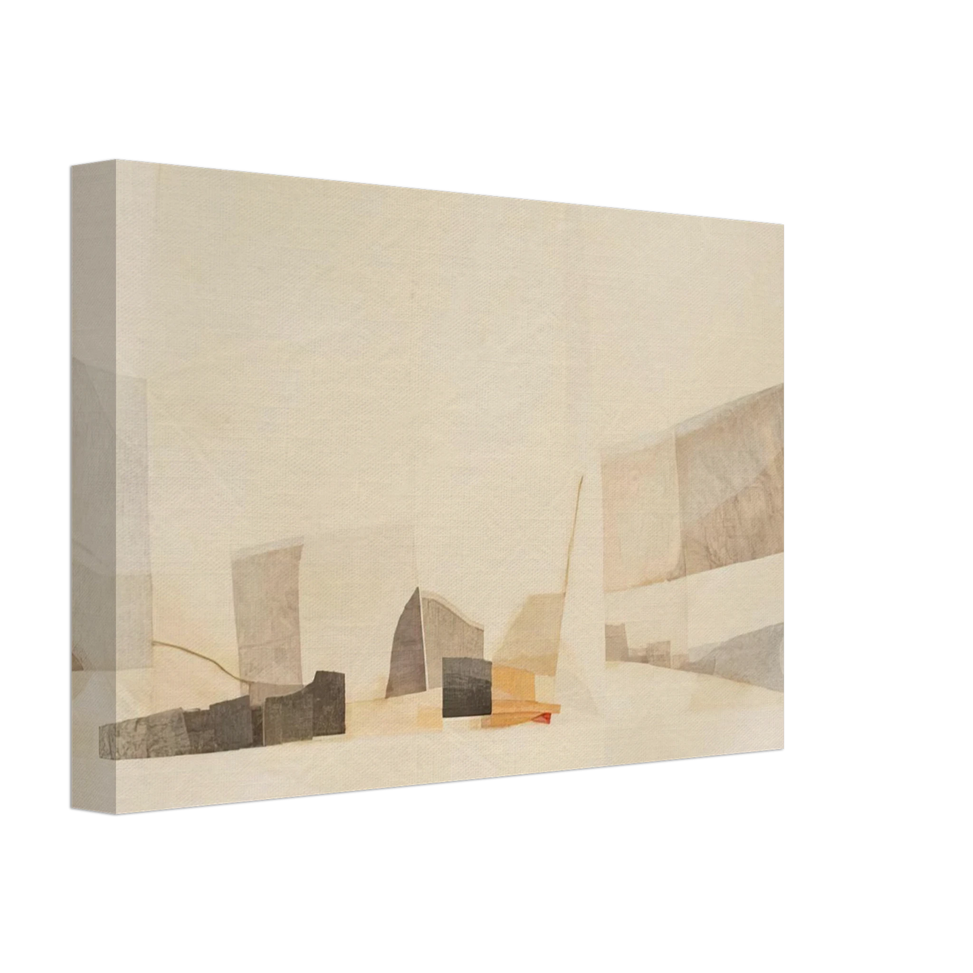 Kenzo Okada - Untitled - Abstract Expressionism Canvas - 40x60 cm / 16x24 inches-canvas