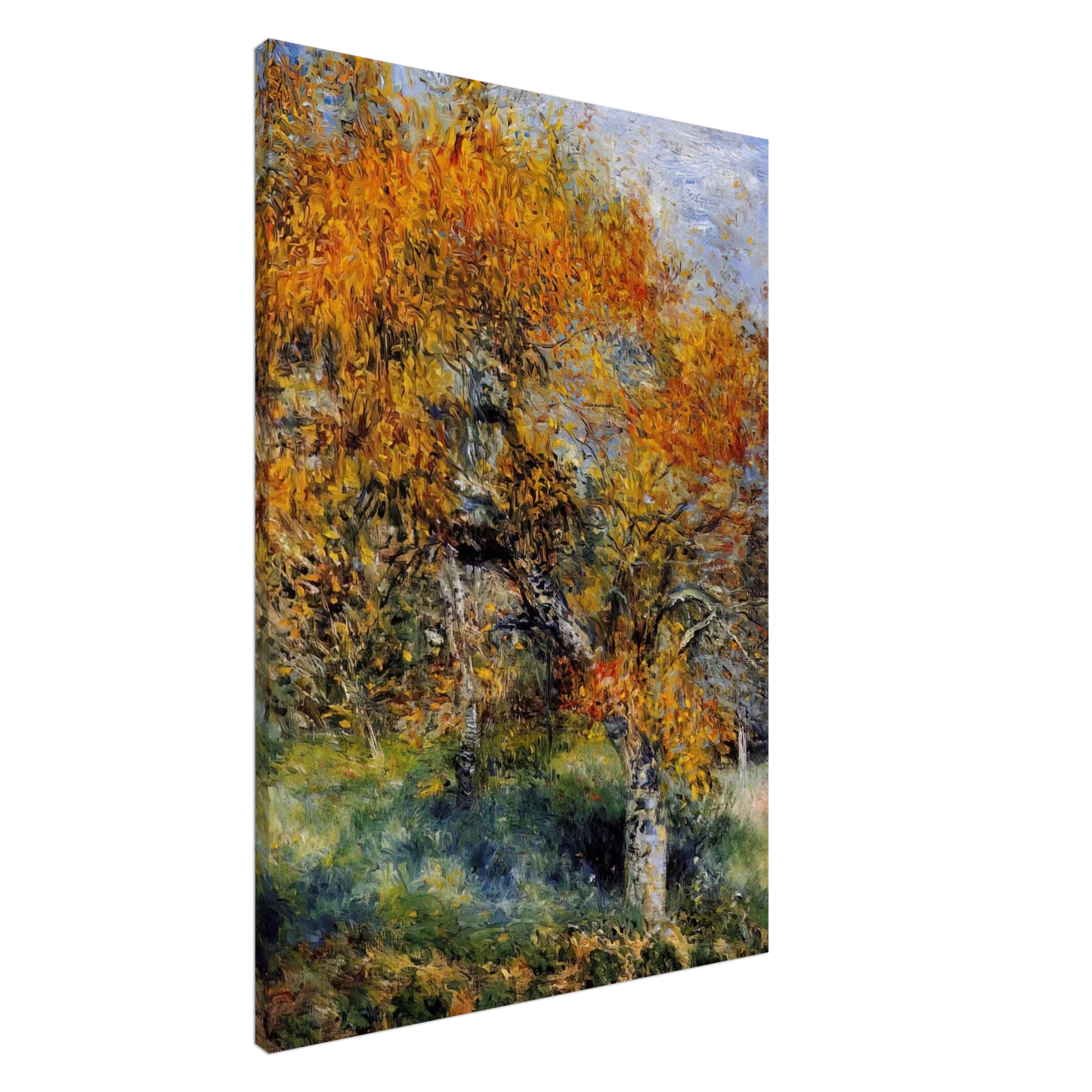Pierre-Auguste Renoir - The Pear Tree Canvas - 20x30 cm / 8x12 inches-canvas