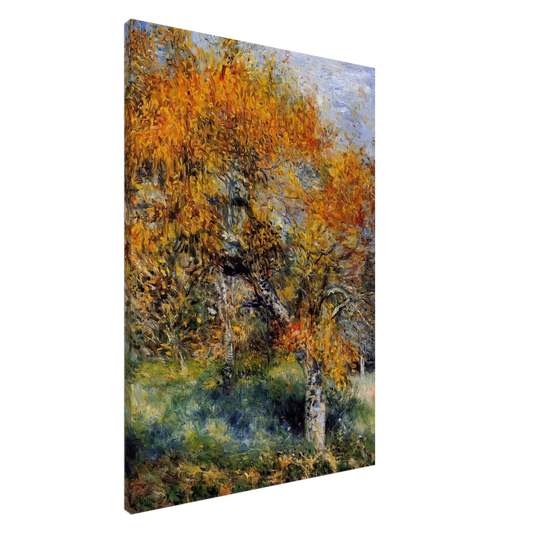 Pierre-Auguste Renoir - The Pear Tree Canvas - 20x30 cm / 8x12 inches-canvas