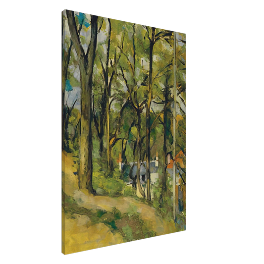 Paul Cezanne - The Orchard Canvas - 20x30 cm / 8x12 inches-canvas