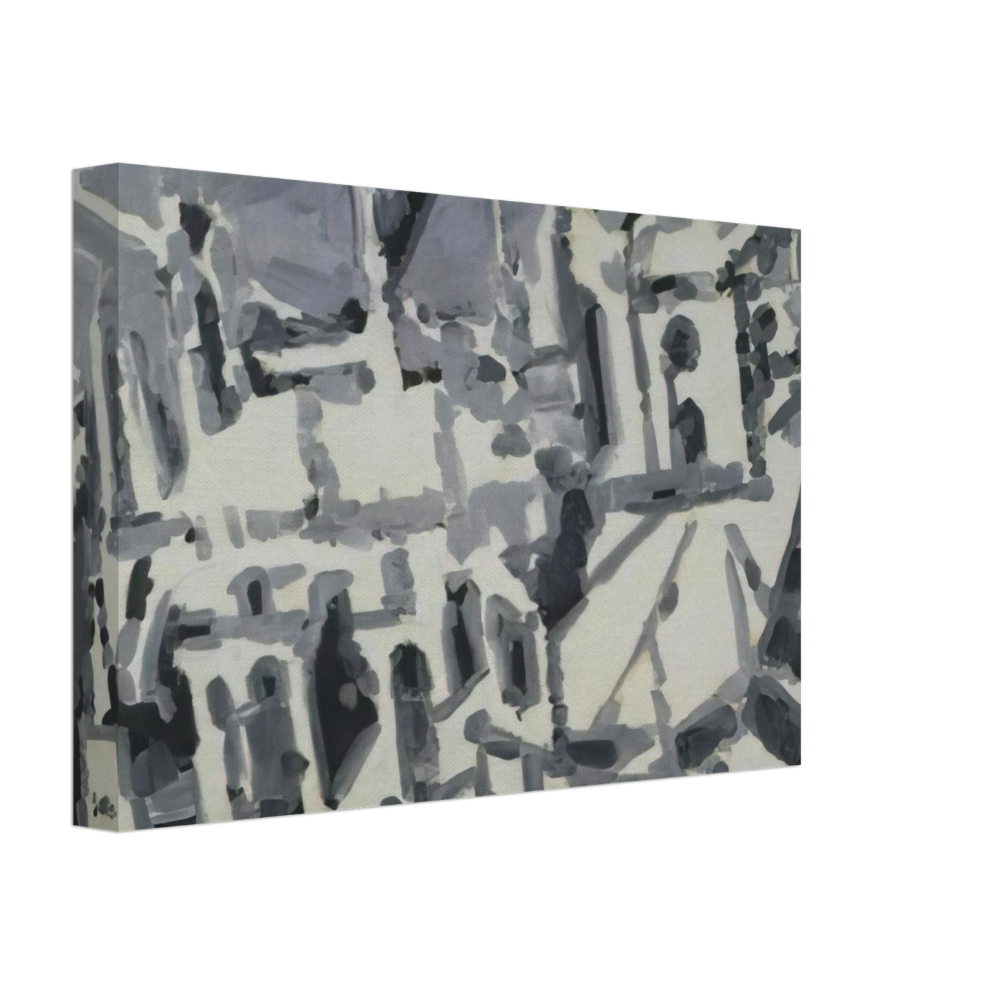 Gerhard Richter - TOWNSCAPE M9 1968 Canvas - 70x100 cm / 28x40 inches-canvas