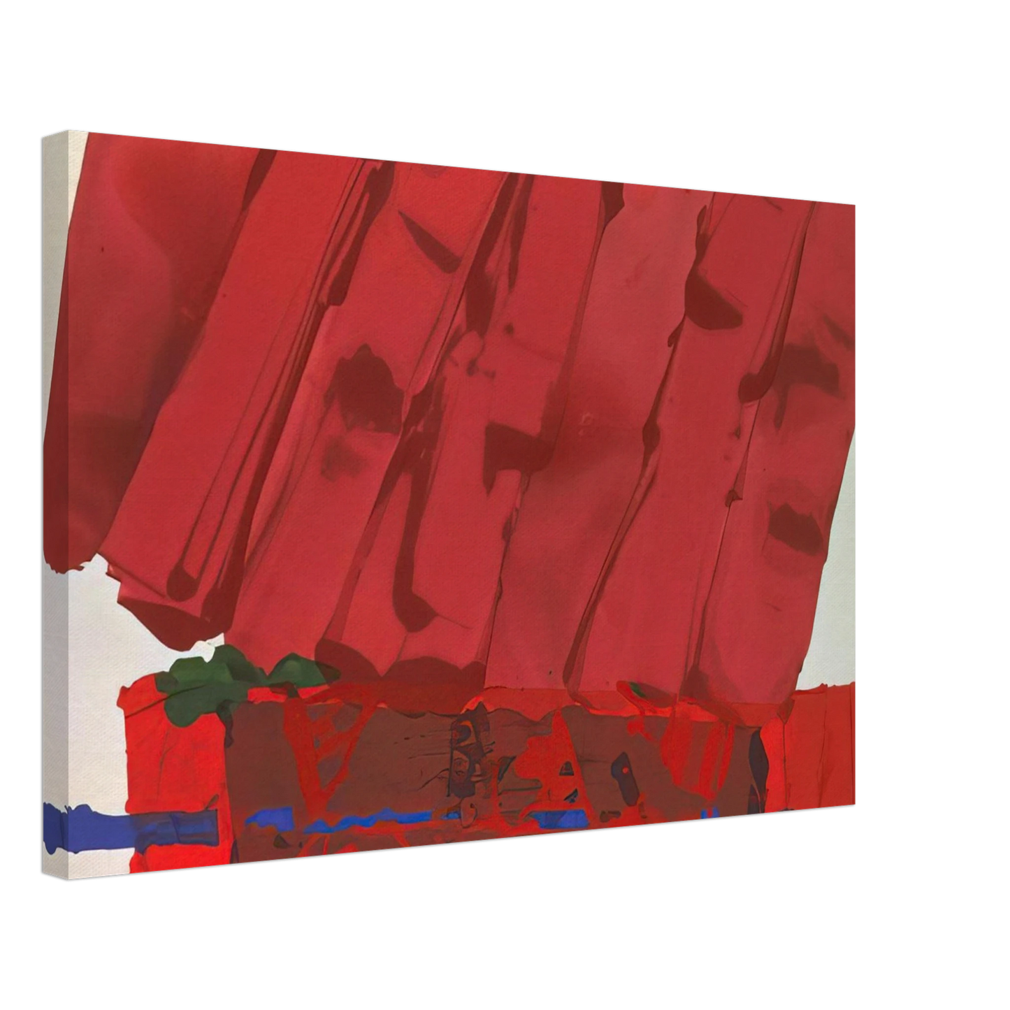 Albert Irvin - Flodden - 1978 Canvas - 70x100 cm / 28x40 inches-canvas