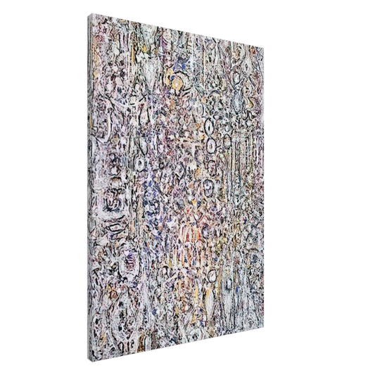 Richard Pousette-Dart - White Gothic No. 5 Canvas - 20x30 cm / 8x12 inches-canvas