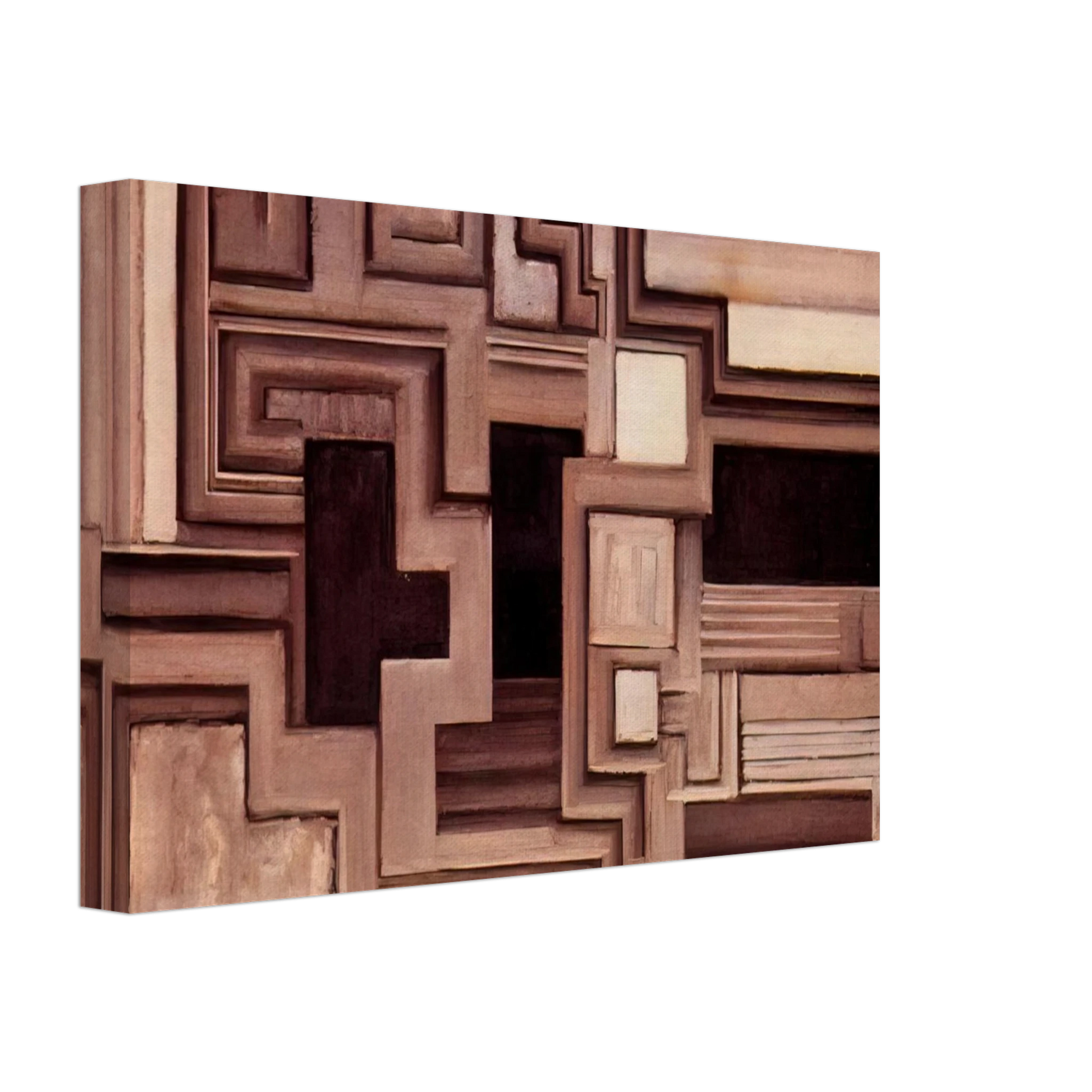 Frantisek Kupka - Two grays II Canvas - 40x60 cm / 16x24 inches-canvas