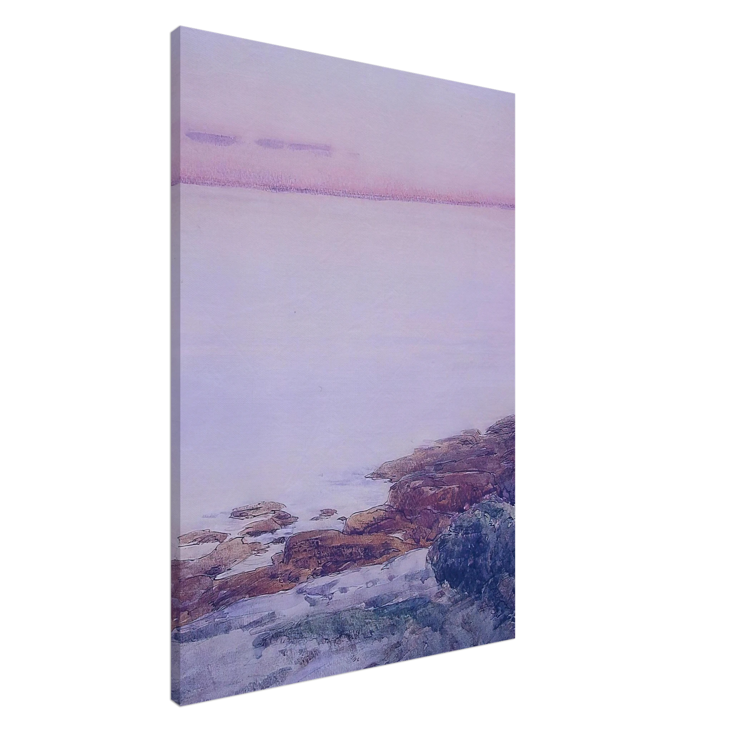 Childe Hassam - Isles of Shoals Canvas - 20x30 cm / 8x12 inches-canvas