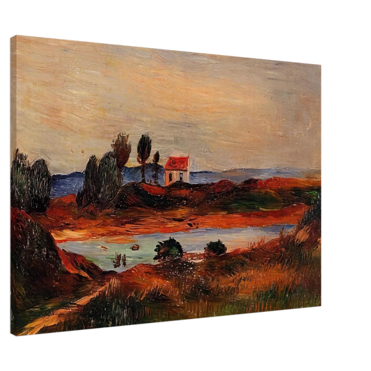 Pierre-Auguste Renoir - View of Brittany Canvas - 20x30 cm / 8x12 inches-canvas