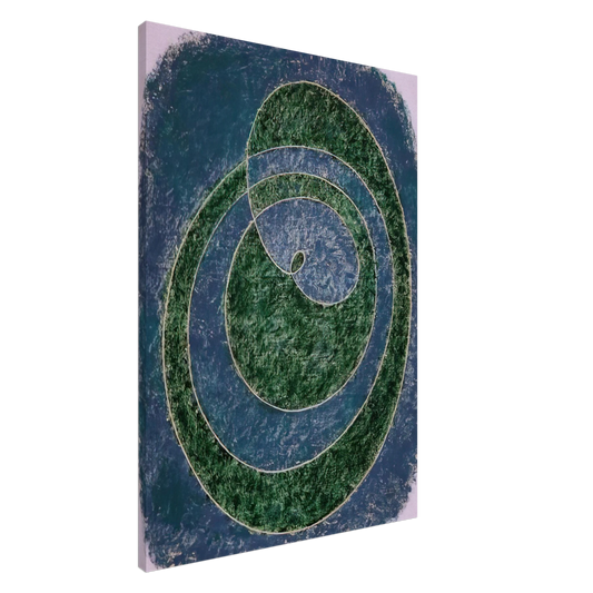 Josef Albers - PROTO FORM B 1938 Canvas - 20x30 cm / 8x12 inches-canvas