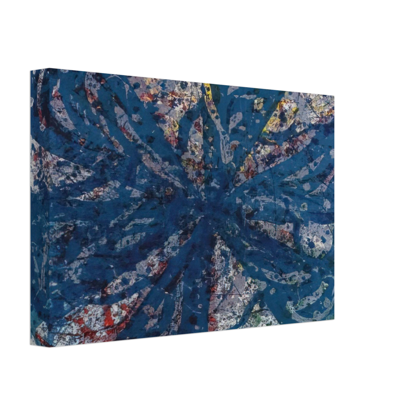 Sam Francis - Untitled  L. L233; G. 820  Canvas - 70x100 cm / 28x40 inches-canvas