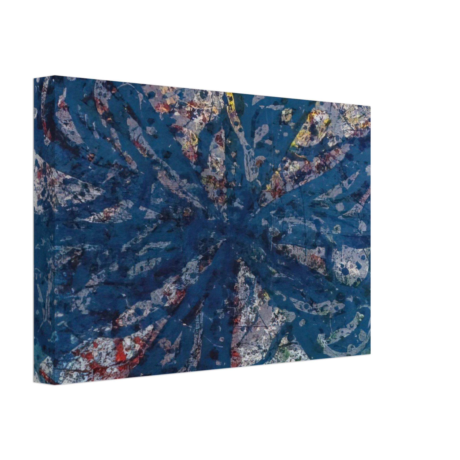 Sam Francis - Untitled  L. L233; G. 820  Canvas - 70x100 cm / 28x40 inches-canvas