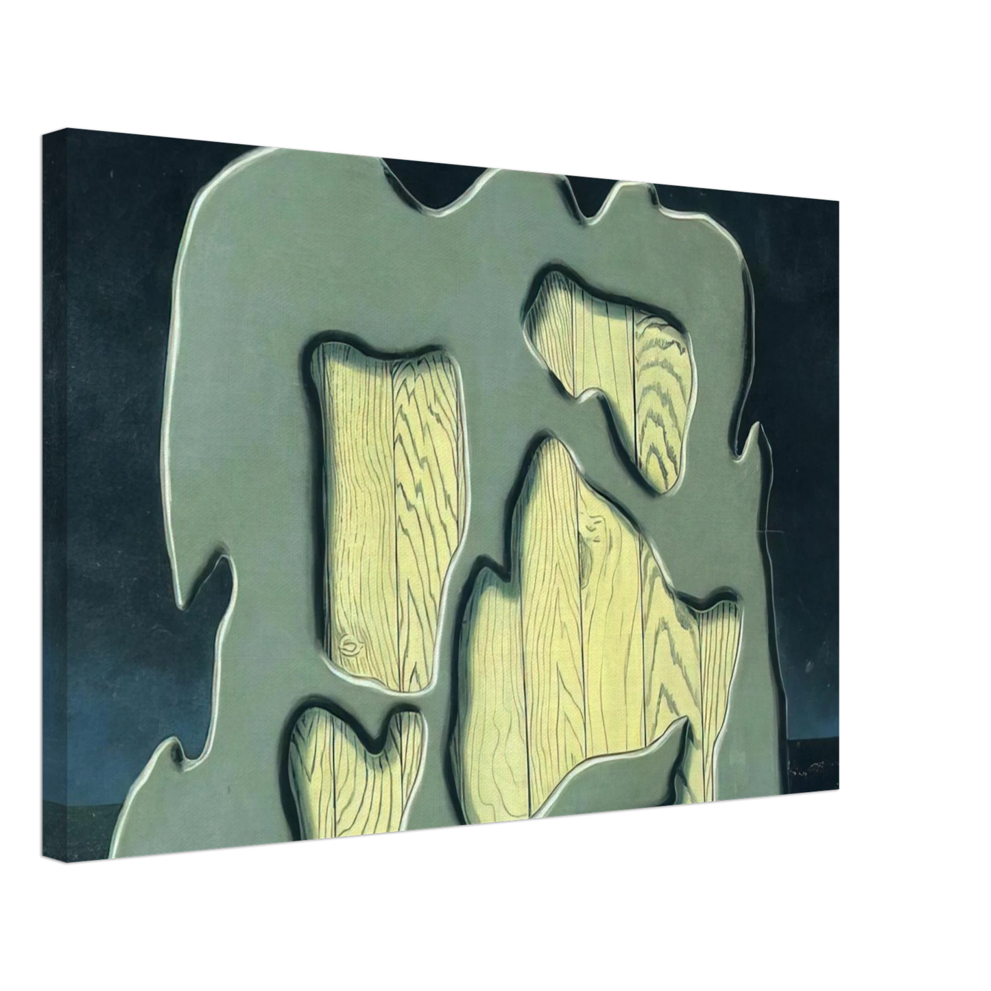 Rene Magritte - IMP OF THE PERVERSE 1927 Canvas - 70x100 cm / 28x40 inches-canvas