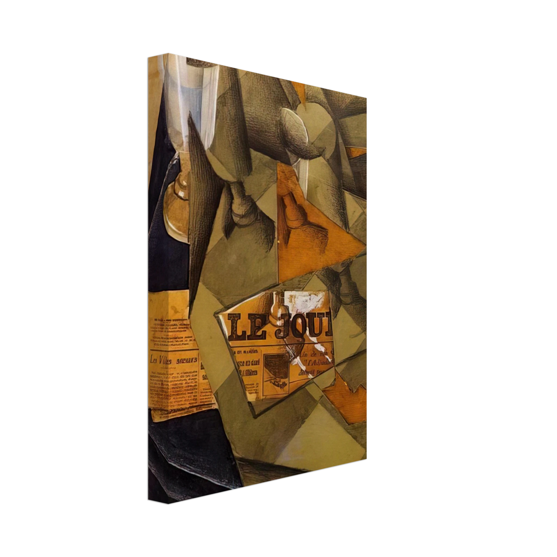 Juan Gris - STILL LIFE 1914 Canvas - 70x100 cm / 28x40 inches-canvas