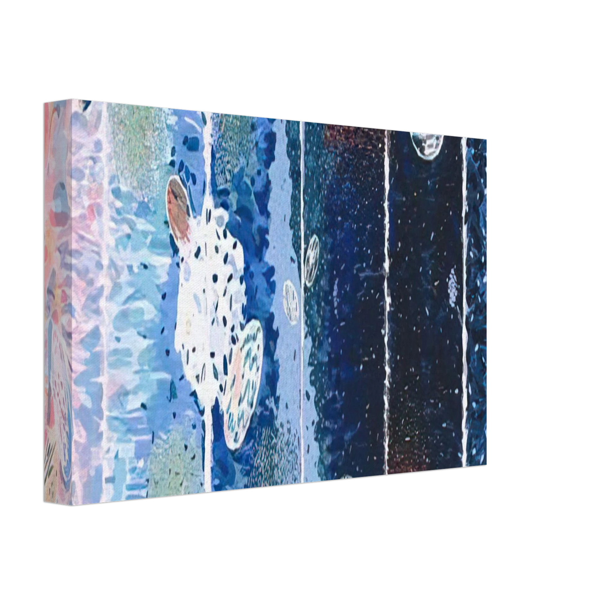 Jennifer Bartlett - At Sea Japan - 1980 Canvas - 70x100 cm / 28x40 inches-canvas