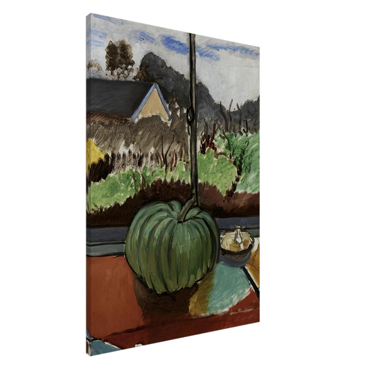 Henri Matisse - THE GREEN PUMPKIN 1916 Canvas - 20x30 cm / 8x12 inches-canvas