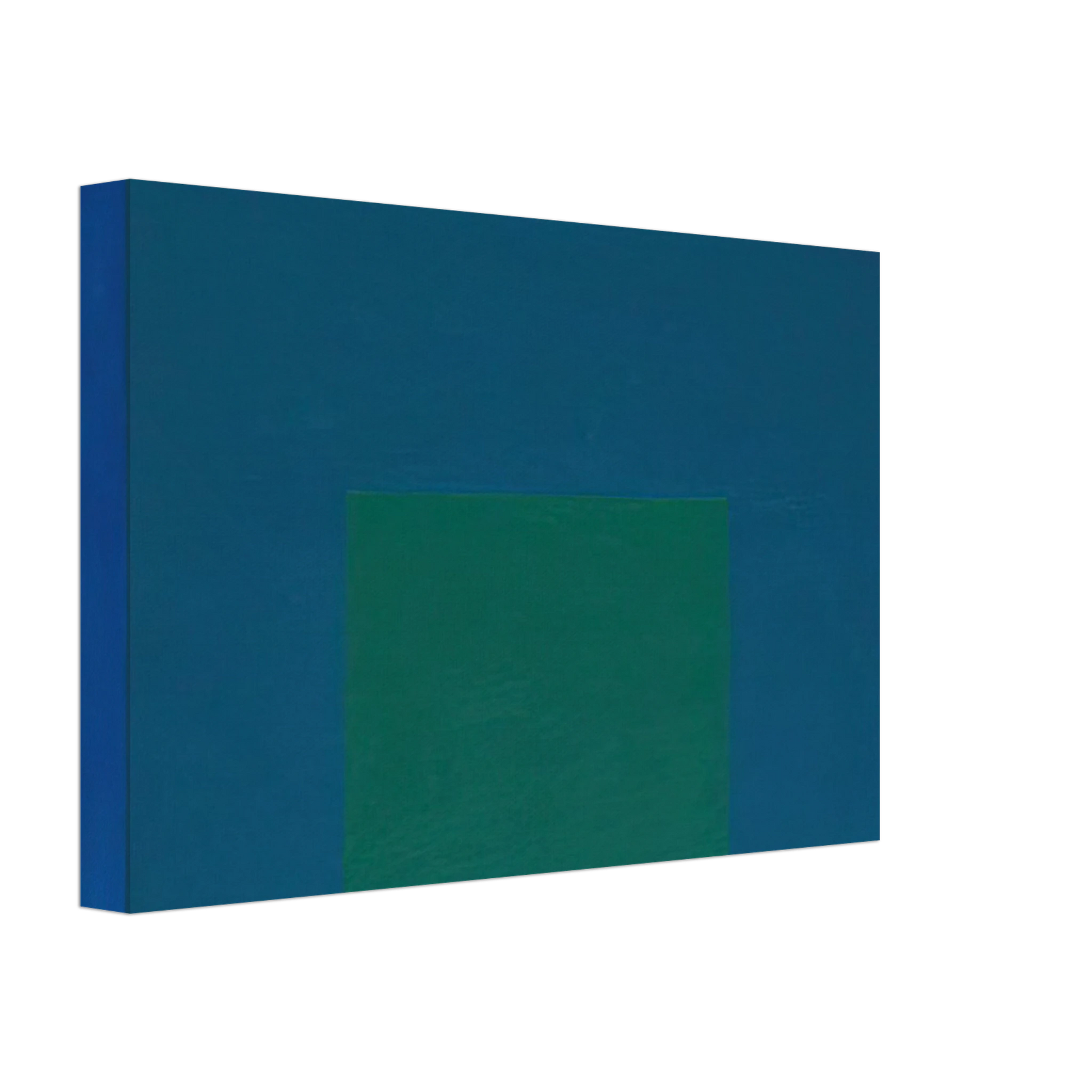 Josef Albers - STUDY FOR HOMAGE TO THE SQUARE BEAMING 1963 Canvas - 70x100 cm / 28x40 inches-canvas