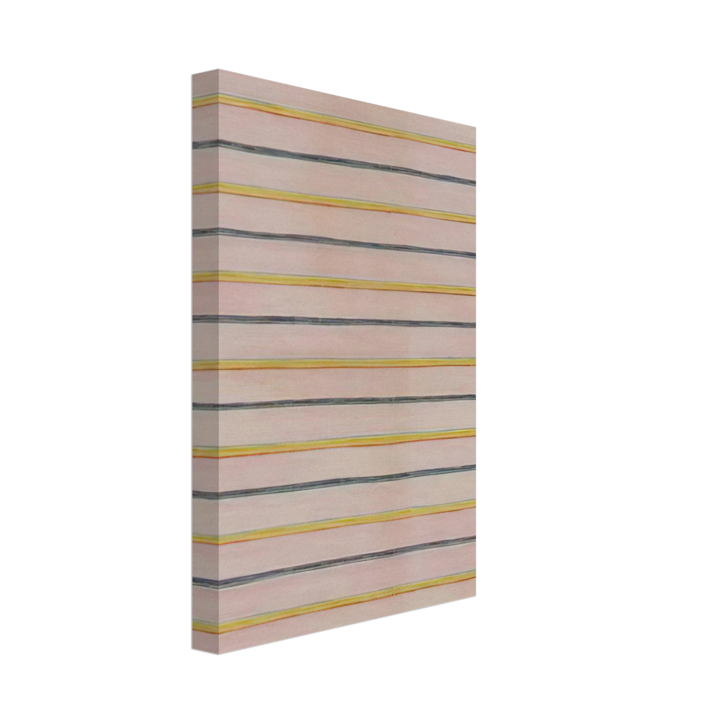 Gene Davis - Pin Stripes - 1960 Canvas - 40x60 cm / 16x24 inches-canvas