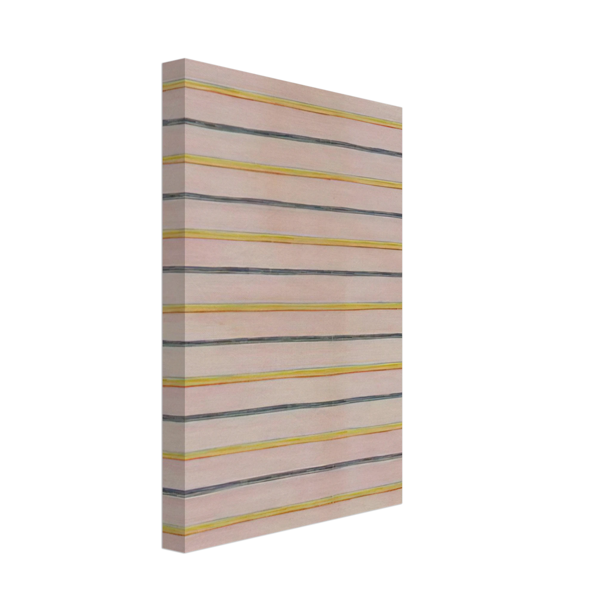 Gene Davis - Pin Stripes - 1960 Canvas - 40x60 cm / 16x24 inches-canvas