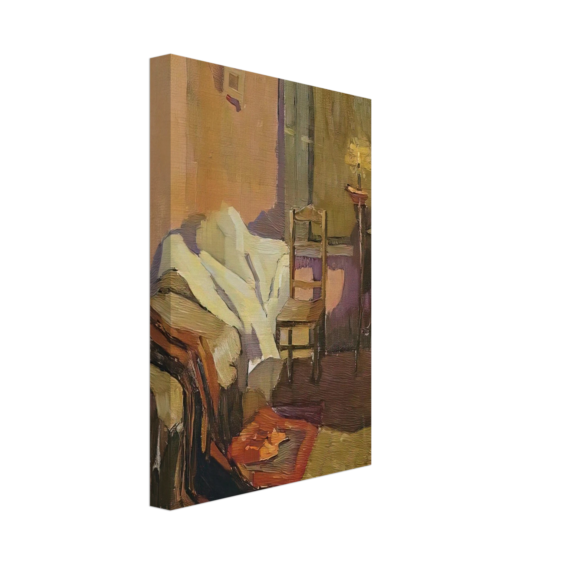 Grace Cossington Smith - Bed time - 1922 Canvas - 70x100 cm / 28x40 inches-canvas