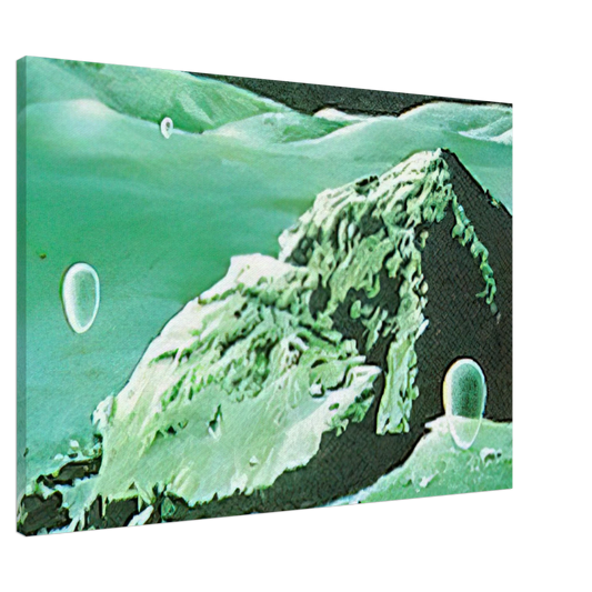 Clarence Holbrook Carter - Eschantos #15 - 1980 Canvas - 20x30 cm / 8x12 inches-canvas