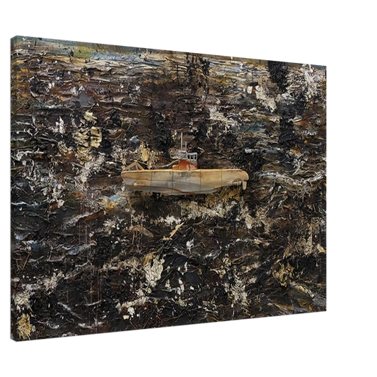 Anselm Kiefer - FOR VELIMIR KHLEBNIKOV THE DOCTRINE OF WAR BATTLES 2010 Canvas - 20x30 cm / 8x12 inches-canvas