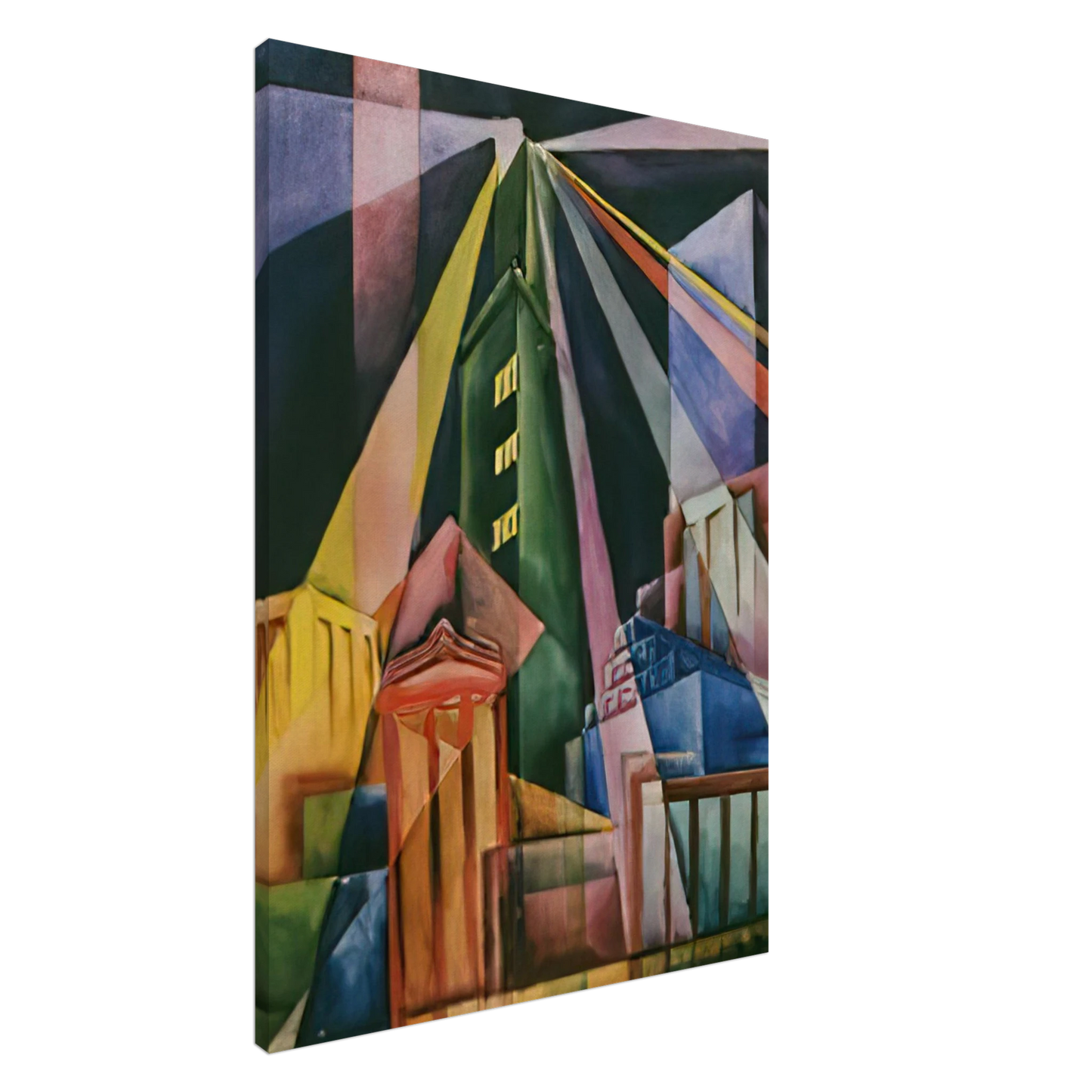 Konrad Zuse - Perspectives Canvas - 20x30 cm / 8x12 inches-canvas