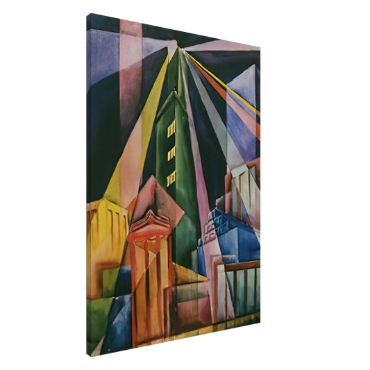 Konrad Zuse - Perspectives Canvas - 20x30 cm / 8x12 inches-canvas