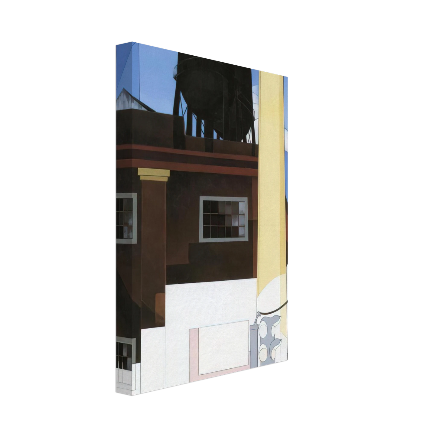 Charles Demuth - And the Home of the Brave - 1931 Canvas - 40x60 cm / 16x24 inches-canvas