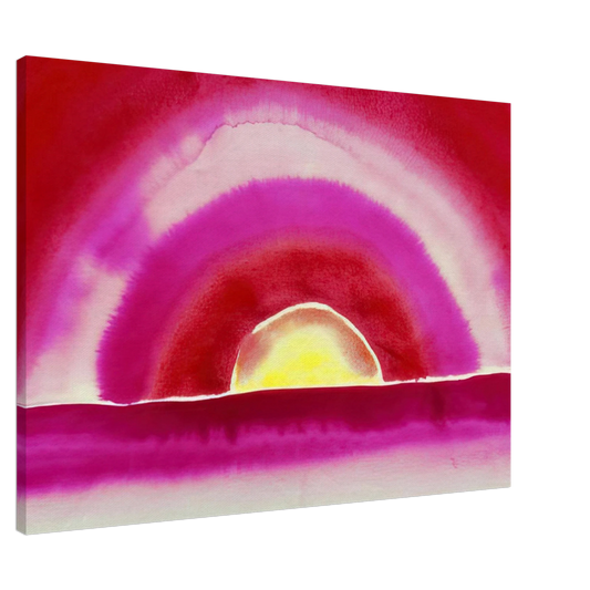 Eyvind Earle - Sunrise Canvas - 20x30 cm / 8x12 inches-canvas