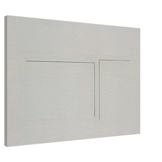 Fred Sandback - Untitled - 1983 Canvas - 20x30 cm / 8x12 inches-canvas