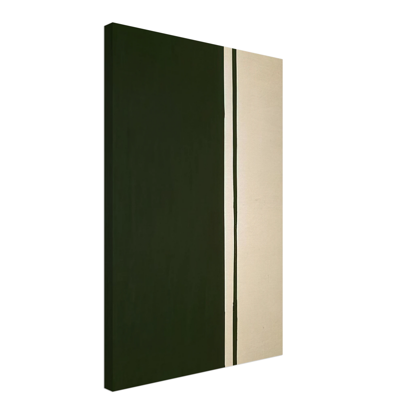 Barnett Newman - Black Fire I Canvas - 40x60 cm / 16x24 inches-canvas